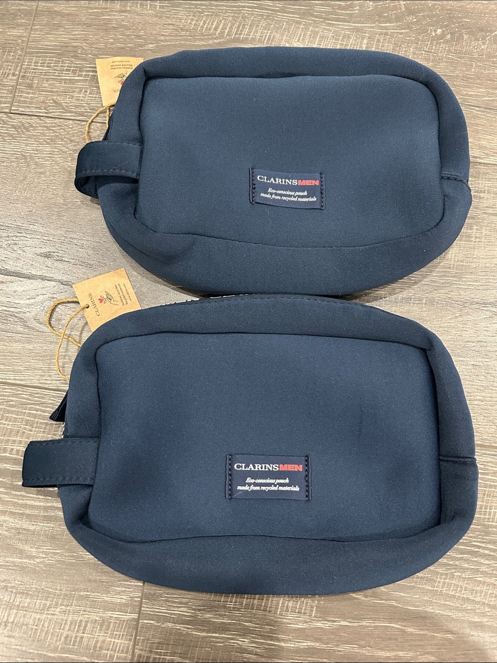 2/$10 Clarins men’s Pouches Set